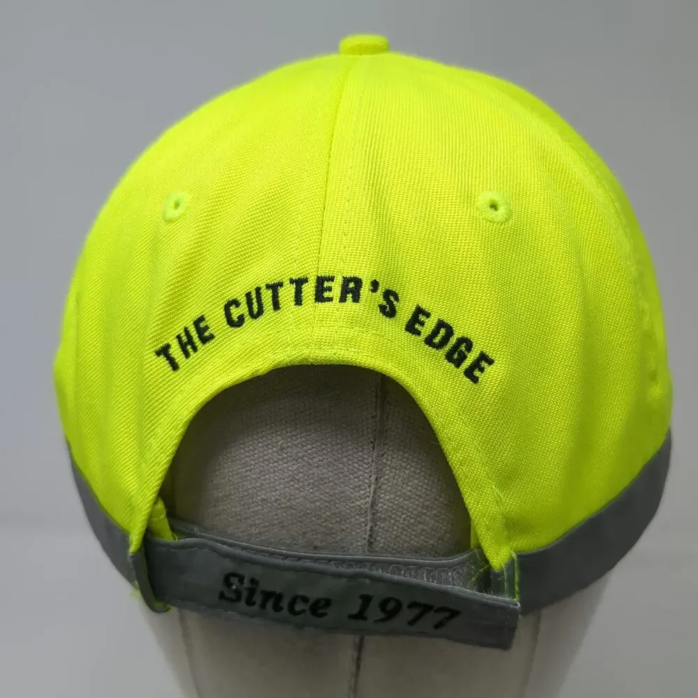 MAX Baseball Cap Green One Size Reflective High Vis Concrete Cutting Hat